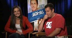 Katie Holmes & Adam Sandler Interview - Jack and Jill