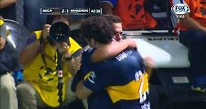 Gol de Osvaldo (2-1) / Boca Juniors 2 – 1 Montevideo Wanderers - Fecha 2 Copa Libertadores 2015