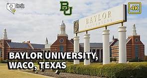 Baylor University, Waco, Texas | Campus Tour | Driving tour (full video)