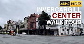 Invercargill City Center Walking Tour New Zealand 4K