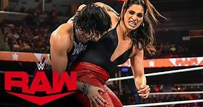 Raquel Rodriguez engages Rhea Ripley in an intense brawl: Raw, Aug. 28, 2023