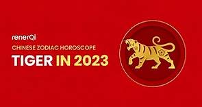 2023 Chinese Zodiac : Tiger (with Detailed Forecast & Guide)