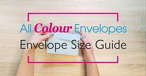 Envelope Size Guide | DL, C6, C5, C4 | All Colour Envelopes
