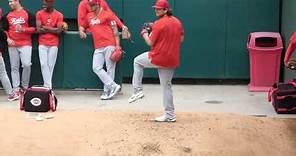 Reds Ian Gibaut Bullpen 2023 HD