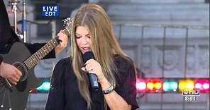 Fergie - Big Girls Dont Cry Live HQ (good morning america 05-25-07)