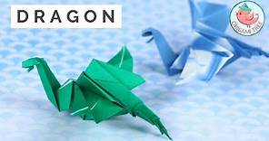 Origami Dragon - Easy But Cool Paper Folding!