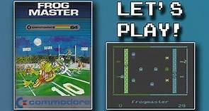 Frogmaster (Commodore 64, 1966-1983) - Let's Play!