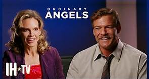 Alan Ritchson & Hilary Swank Interview - Ordinary Angels (2024)