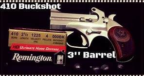 Remington HD .410 000 Buckshot & Bond Arms Ballistics Gel Test (HD)
