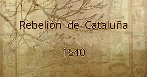 Corpus de Sangre. Rebelión de Cataluña 1640. Guerra del Segadors