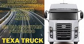 Motorizaciones en camiones VW, MAN, MWM y Cummins, características y como diagnosticar el camión.