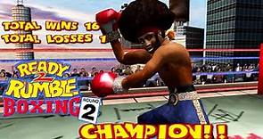 Ready 2 Rumble Boxing: Round 2 Final Boss + All Secret Characters Gameplay - Full HD