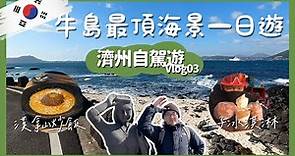 牛島超頂海景一日遊，吃東西前先看SHOW!｜vlog03｜濟州島｜牛島｜漢拏山炒飯｜牛島王子的故事｜Noodlelab｜買買土產｜【芝事去走走 EP12】