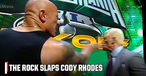 THE ROCK SLAPS CODY RHODES 😱 Tensions rise 👀 | WWE on ESPN