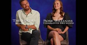 Theo James and Rose Williams discuss that sexy ballroom dance