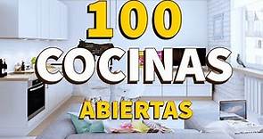100 COCINAS ABIERTAS al SALON💜 TENDENCIAS 2023 | DISEÑOS MODERNOS e INCREÍBLES para RENOVAR tu CASA