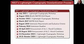Network Security 1.5: Lightweight Cryptography
