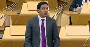 Scotland Labour Leader, Anas Sarwar, lists Whites in Racism speech to Scottish Parliament