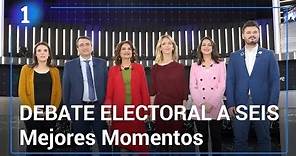 Debate electoral a seis | Mejores momentos | Elecciones generales 2019