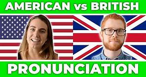 American vs. British Pronunciation | Pronunciación del inglés AMERICANO y BRITÁNICO | Smooth Talkers
