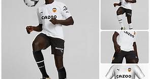 Así quedará la primera equipación al completo tras desvelarse la camiseta del Valencia CF 2022-23
