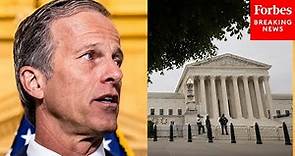 John Thune Rails Against Court Packing, Says "Worst Fears" Predicted Of Left Are Coming True