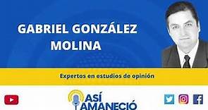 Gabriel González Molina - Experto en estudios de opinión
