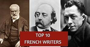 Top 10 Best Writers In French #wisdomduck #frenchwriters #french