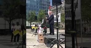 Senator Chris Van Hollen, United for Sudan Rally, Washington, DC