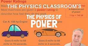 The Physics of Power