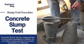 What is Concrete Slump test? | Types of Slump | Concrete Workability Test