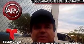 Entrevista de el Chapo Guzmán con Sean Penn- Parte 2 | Al Rojo Vivo | Telemundo