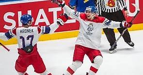 Jakub Vrana scores twice in Team Czech Republic’s 5-2 win vs. Team Sweden - IIHF World Championship