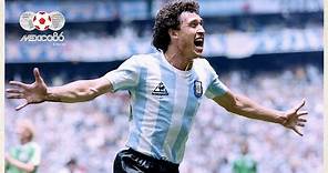All of Argentina's 1986 World Cup Goals | Maradona, Valdano & more!