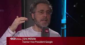 Urs Hölzle, Infrastruktur-Chef Google, am World Web Forum 2017