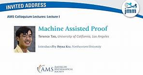 Terence Tao, "Machine Assisted Proof"