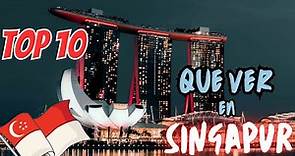 ✈ Que Ver y Hacer En Singapur En 7 Días | Top 10 Lugares Para Visitar | Guía de Viaje Singapur ✅