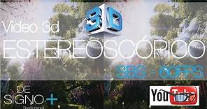Video 3D Estereoscópico SBS 60FPS - DE SIGNO MAS +