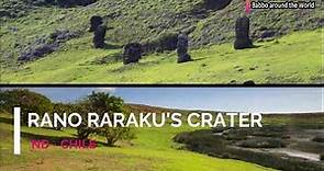 Rano Raraku's Crater, Easter Island - Chile