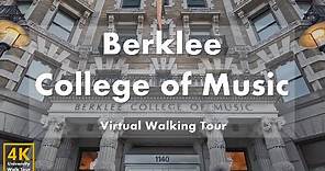Berklee College of Music - Virtual Walking Tour [4k 60fps]