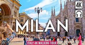 MILAN, Italy 4K Walking Tour - Captions & Immersive Sound [4K Ultra HD/60fps]