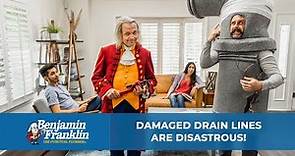 Drain Line Disaster | Benjamin Franklin Plumbing | Extended Cut