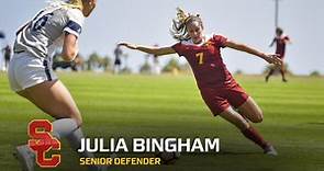 Julia Bingham highlights: Anchor of USC's defense and two-time All-Pac-12 honoree