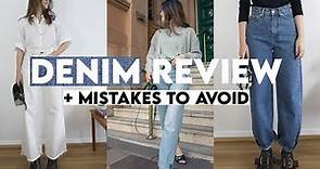 DENIM MISTAKES To Avoid & My Top 5 Jeans Reviewed!