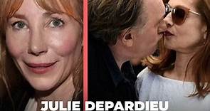 Julie Depardieu confesó que su papá es realmente un grosero