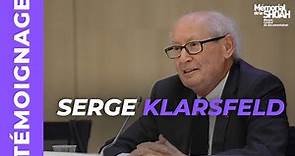 Témoignage : Serge Klarsfeld, l'orphelin devenu chasseur de nazis.