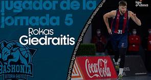 Rokas Giedraitis, Jugador de la Jornada 5 | Liga Endesa 2021-22
