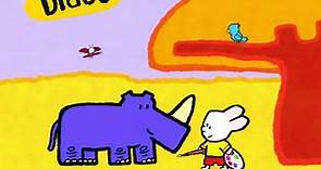 Louie, dibújame - Louie, dibújame un rinoceronte | Dibujos animados para niños en Español !