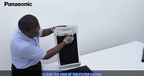 How to clean your Panasonic Air Purifier filter