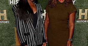 Serena Williams shows off sister Venus Williams' awards, trophies